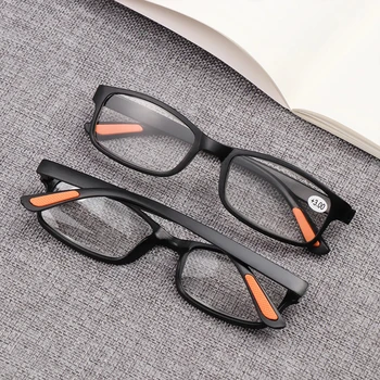 Diopter +1,0 Až +4.0 Unisex Flexibilné Ultra-ľahké Okuliare na Čítanie Zväčšovacie Okuliare Pre Ženy, Mužov Presbyopia Oko-nosenie