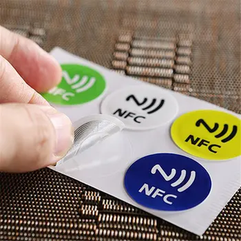 Nálepky RFID Štítok pre NFC elektronické značky 13.56 mhz NTAG213 NFC pre Univerzálne Telefóny Lepidlo NTAG 213