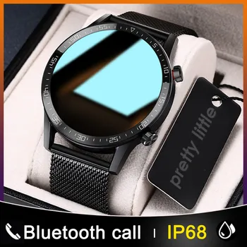 Nové L13 Smart Hodinky Mužov, Vodotesný IP68 EKG PPG Bluetooth Hovor Krvného Tlaku, Tepovej frekvencie, Fitness Tracker Športové Smartwatch