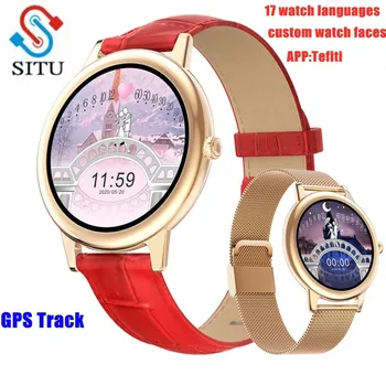 E10 Smart Hodinky Ženy Srdcového tepu, Krvného Tlaku Kyslíka GPS Tracker DIY Tvár, Vodotesný IP68 Smartwatch Milenca Andorid IOS