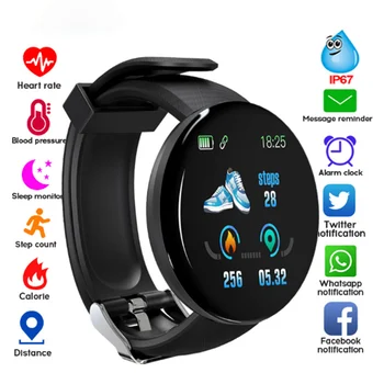 Smart Hodinky Muži Ženy Srdcovej Frekvencie Fitness Tracker Bluetooth Športové Smartwatch Pre Android Ios Reloj Inteligente Hombre Trendov
