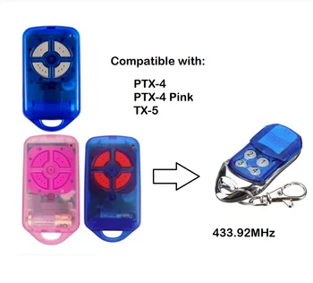 Pre PTX4 herculift kompatibilné garážové brány na diaľkové ovládanie 433.92 MHz Diaľkový ovládač pre ATA PTX4