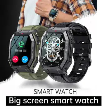 K55 Nový plne Dotykový Smartwatch Pre Android IOS Xiao Krvný Tlak Kyslíka Fitness Hodinky Vodotesné Vlastné Vytáčanie Inteligentné Hodinky Mužov