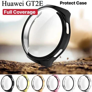 Prípad pre Huawei Sledovať GT2e mäkké TPU Nárazníka Plné Pokrytie ochranný Rám, shellcase smart hodinky, Príslušenstvo Hodinky GT 2E 2 E