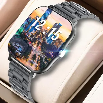 2022 Nové Úplné Dotykový Displej Smart Hodinky Muži, Ženy, Športové Srdcového tepu Fitness Tracker Prehrávanie Hudby Bluetooth Hovor smartwatch