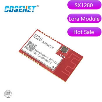 SX1280 500mW LoRa BLE Modul 2,4 GHz Bezdrôtový Vysielač E28-2G4M27S SPI Dlhý Rad 2.4 ghz BLE rf Vysielač 2,4 GHz Prijímač