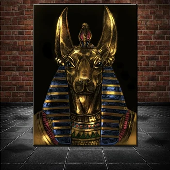 Egyptský Boh Anubis Unikátne nové dielo Diy 5D diamond maľovanie cross stitch Puzzle, mozaiky plný diamond výšivky Predaj E273