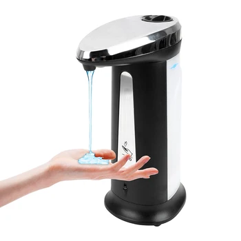 400 ml Inteligentný Senzor Kúpeľňa Príslušenstvo Automatický Dávkovač tekutého Mydla Ruky Čistenie Sanitizer Dávkovač Touchless