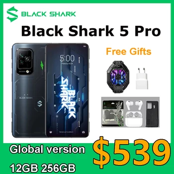 Black Shark 5 Pro Gaming Telefón Globálna Verzia Smartphone Snapdragon 8 Gen 1 Galaxy 120W Super Charge 108 Fotoaparát Octa-Core technológie NFC