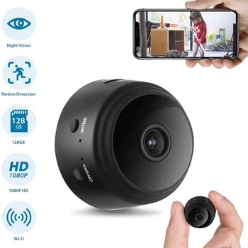 2022 Top A9 Mini Kamera Wifi Kamera 1080P HD Ip Kamera Noc Hlas, Video Zabezpečenie Bezdrôtovej Mini Kamery, Kamery