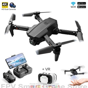 XT6 Mini Drone 4K HD Kamera Profesionálne Dron WiFi Fpv Tlak Vzduchu, nadmorská Výška Podržte Skladacia Quadcopter RC Vrtuľník Dieťa Hračku Darček