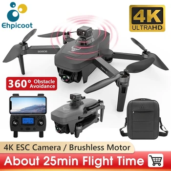 SG906 MINI SE Drone 4K Profesionálne ESC Fotoaparát Dron Striedavý Motor 360° Prekážkou Vyhýbanie GPS 5G WIFI RC Quadcopter Vrtuľník