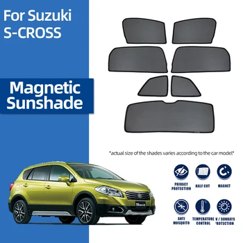 Pre Suzuki SX4 S-Cross JY Crossover 2013-2020 Magnetické Auto Slnečník Štít, Predné čelné Sklo Zadné Bočné Okná slnečník Clonu