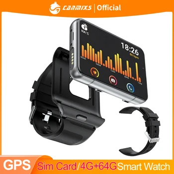 4G Smart Hodinky GPS, Wifi 4G RAM 64 G ROM Smartwatch Mužov Android 9.0 Nano Sim Kartu Telefónu Monitorovanie Srdcovej frekvencie S999 2300mah Batérie