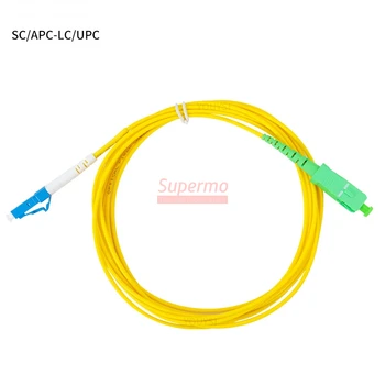 10PCS Simplex SC/APC-LC/UPC Fiber Optic Patch Kábel, Kábel 1m/2m/3m/5m/10m Optický Jumper Kábel usb 2.0 mm Vysoká Kvalita