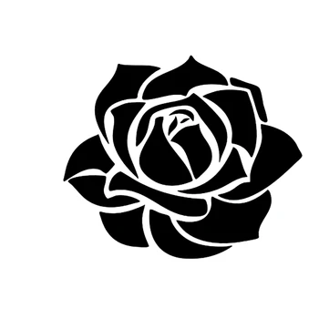 Krásne Ruže Kvet Vinyl Odtlačkový Príslušenstva Motocykel Prilba Auto Styling Auto Nálepky