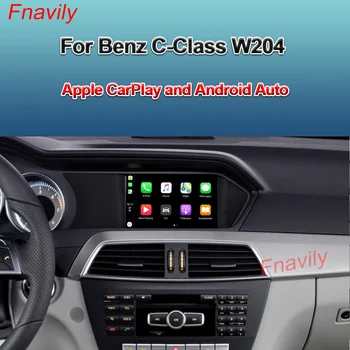 Fnavily OEM Retrofit Bezdrôtový CarPlay Na Mercedes Benz, C-Trieda W204 Apple CarPlay A Android Auto Retrofit Súprava 2011-2014