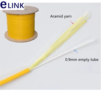 500mtr 3.0 mm optický loose tube 2.0 mm prázdne potrubie 0,9 mm prázdne trubice vnútri žltá aqua blue orange žiadne optické vlákna vo vnútri