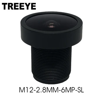 Hviezdne svetlo Objektív 2.8 mm CCTV Objektív HD 6.0 Megapixel M12 Objektív 1/2.5