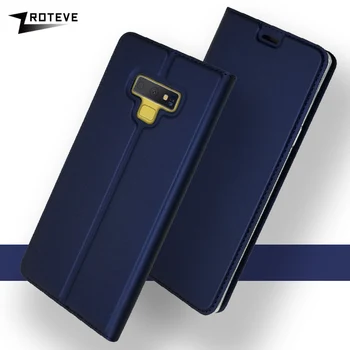 Pre Samsung Poznámku 9 Puzdro Flip Magnetické Kožené Coque Pre Galaxy Note 8 Prípade, Luxusné Peňaženky Stojan Kryt Note9 Note8 Prípadoch