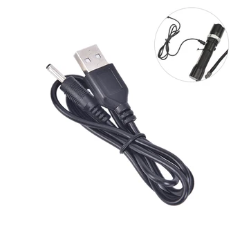 1 ks USB Nabíjací Kábel, Kábel Mobile jednosmerný (DC Nabíjačky Pre LED Baterka Pochodeň Vyhradená USB Kábel LED Baterka Pochodeň Dodávky
