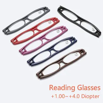 Ľahké Čítanie Computer Vision Care je Presbyopia Okuliare Skladacie Okuliare na Čítanie Okuliare 360 stupňov Rotácie