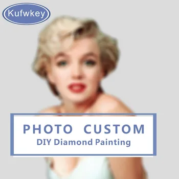 DIY Diamond Výšivky, Foto vlastné 5D Súkromné prispôsobené Diamond Maľovanie Cross Stitch 3D Diamond Mozaiková Výzdoba,Vianočné
