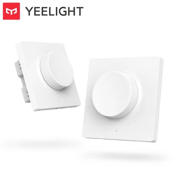 Yeelight Smart Dimmer Prepínač Bezdrôtovej komunikácie Bluetooth Gombík Prepínač pre Smart Phone Control Yeelight Smart Stropné svietidlo Luster